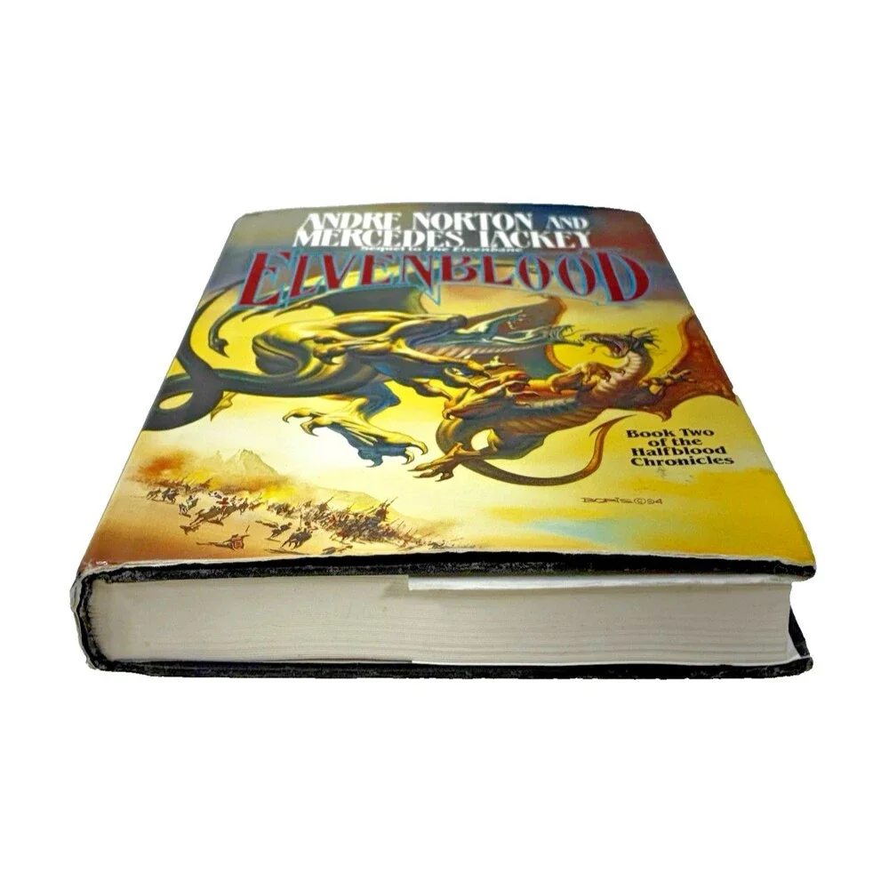 Elvenblood by Mercedes Lackey & Andre Norton Vintage 1995 1st Edition Hardback